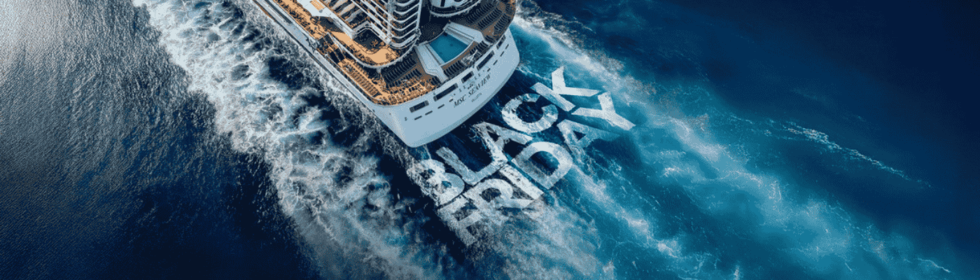 Black Friday erbjudande p MSC kryssningar