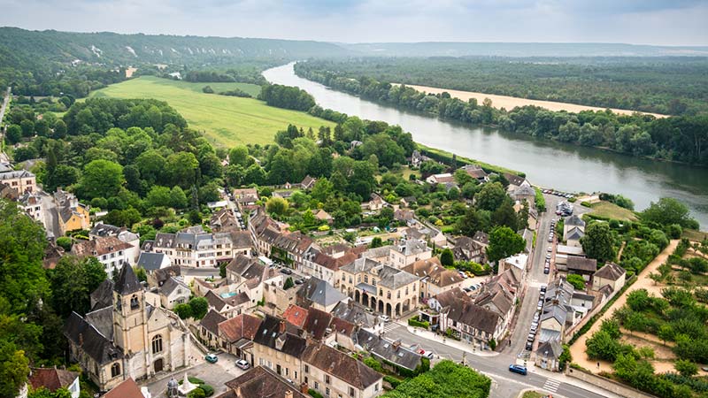 Paris - La Roche-Guyon - Honfleur
