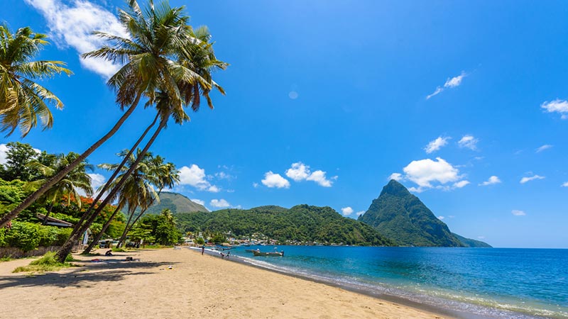 Soufriere Bay, St Lucia