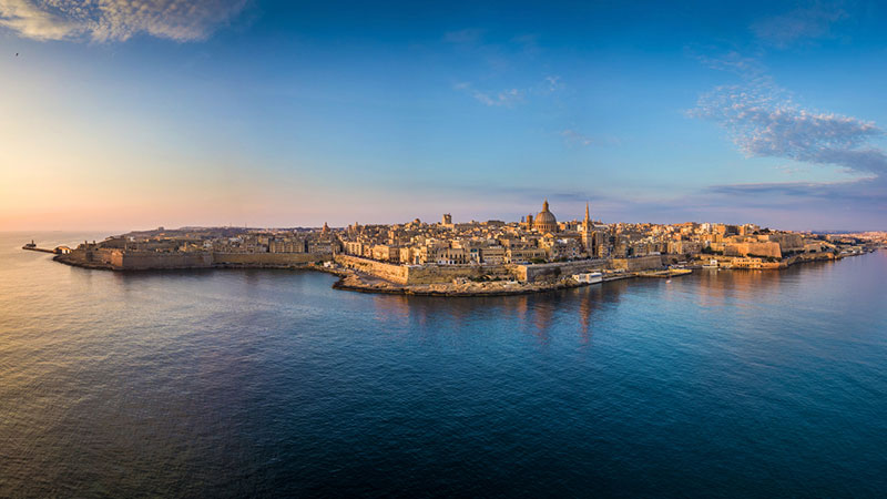 Hemf�rd fr�n Valetta, Malta