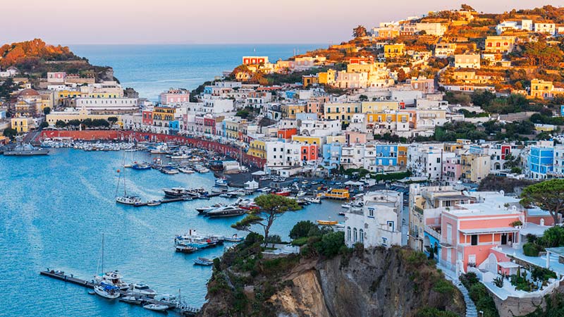 Ponza, Pontinska arna