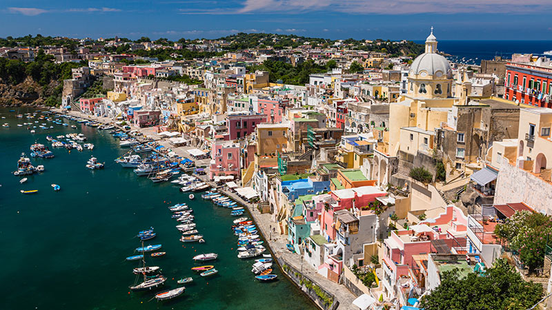 POZZUOLI / CORRICELLA (PROCIDA) (Navigationstid: 1,5 Tim)